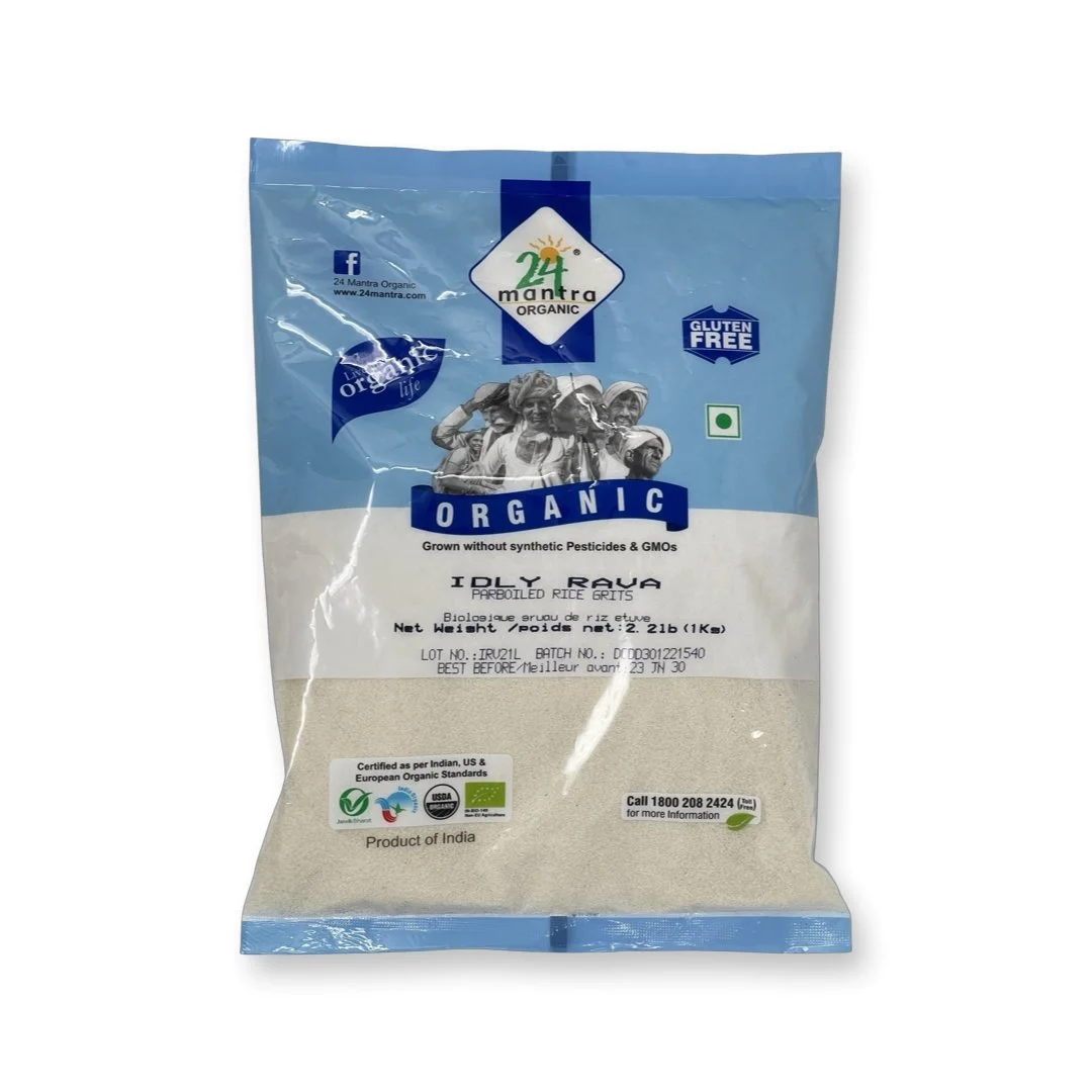 24 24 Mantra Organic Idly Rava Flour 2.2lb 2.2lb